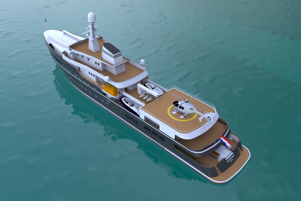 Luxury Motor Yacht LEGEND (ex Giant) Expedition Yacht